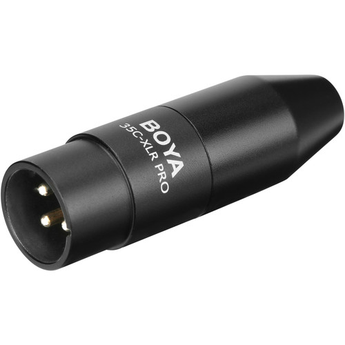 BOYA 35C-XLRPRO 3.5mm TRS Female to XLR 