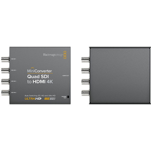 Blackmagic Design Mini Converter Quad SDI to HDMI 4K – Megakamera.com