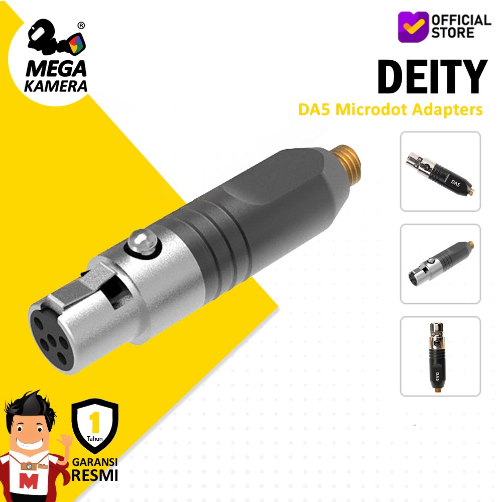 Deity Microphones DA5 Microdot to TA5F Adapter – Megakamera.com