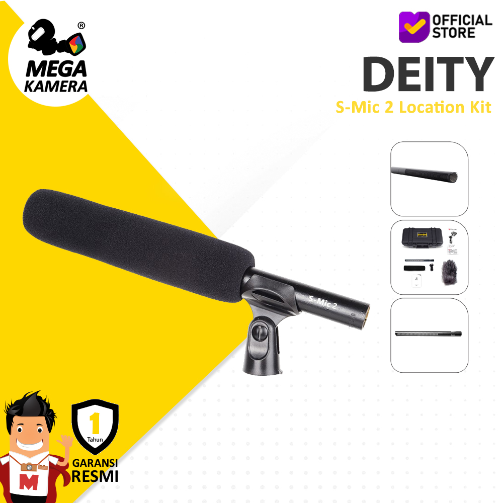 Deity Microphones S-Mic 2 Location Kit Moisture-Resistant Shotgun