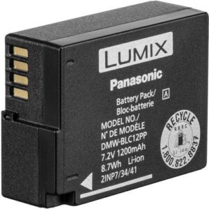 Panasonic DMW BLC12 Rechargeable Lithium Ion Battery 1