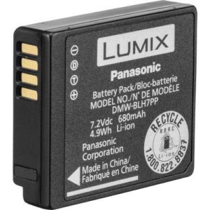 Panasonic DMW BLH7 Rechargeable Lithium Ion Battery Pack 1