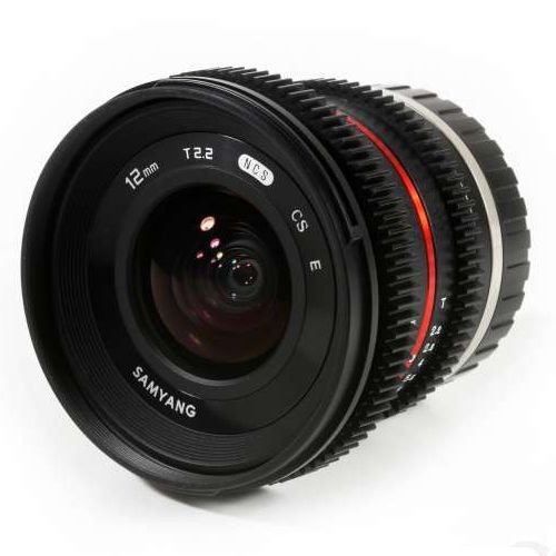 Samyang Lensa 12mm T2.2 VDSLR for MFT – Megakamera.com