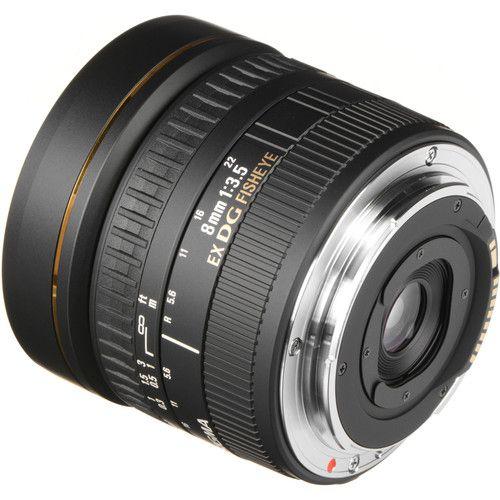 Sigma Lensa 8mm F3.5 EX DG FishEye – Megakamera.com
