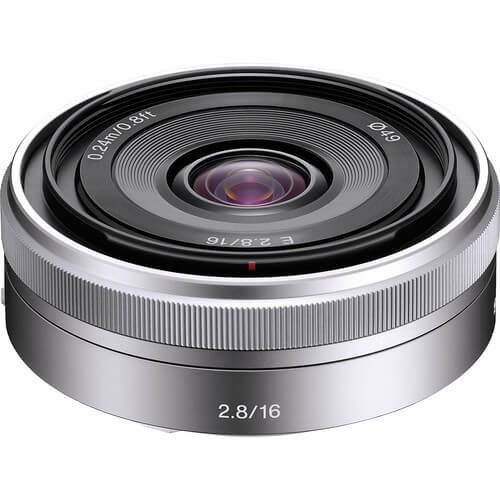 Sony E 16mm F2.8 