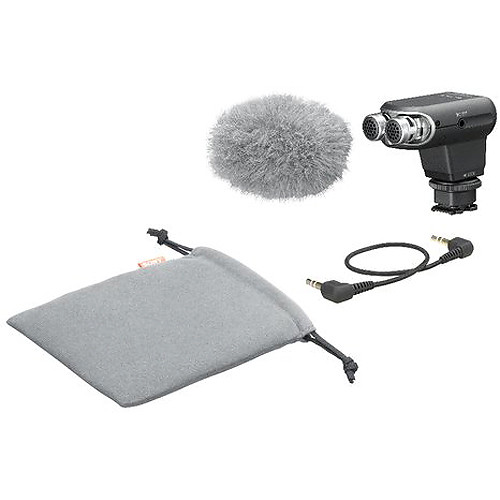SONY Handycam アクセサリー ECM-XYST1M / 付属品完備 ECM-XYST1M 特長 : 使用状況に応じて使い分けできる2ウェイステレオ