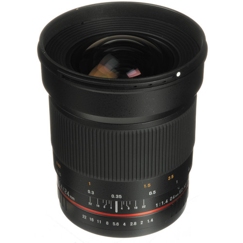 samyang wide angle lens for canon