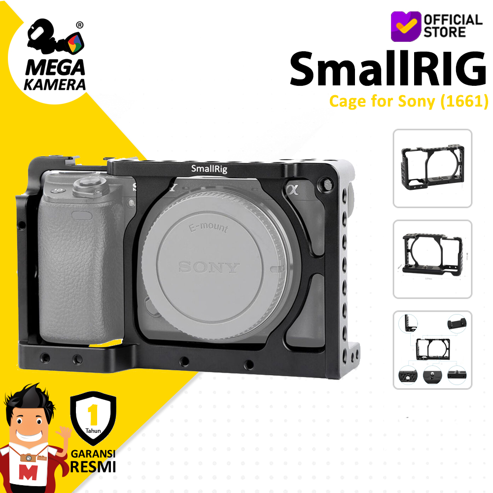 SmallRig Cage for Sony (1661) – Megakamera.com