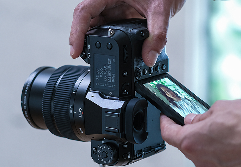 L'appareil photo moyen format Fujifilm GFX 50S L'appareil photo moyen format Fujifilm GFX 50S