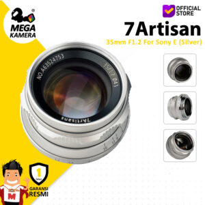 7Artisan 35mm F12 For Sony E Silver MK