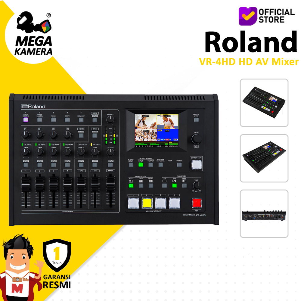 Roland AV Mixer (VR-4HD) – Megakamera.com