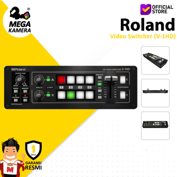 Roland Video Switcher (V-1HD) – Megakamera.com