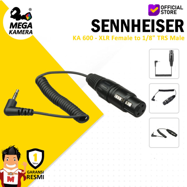 Sennheiser KA 600 - XLR Female to 1/8 
