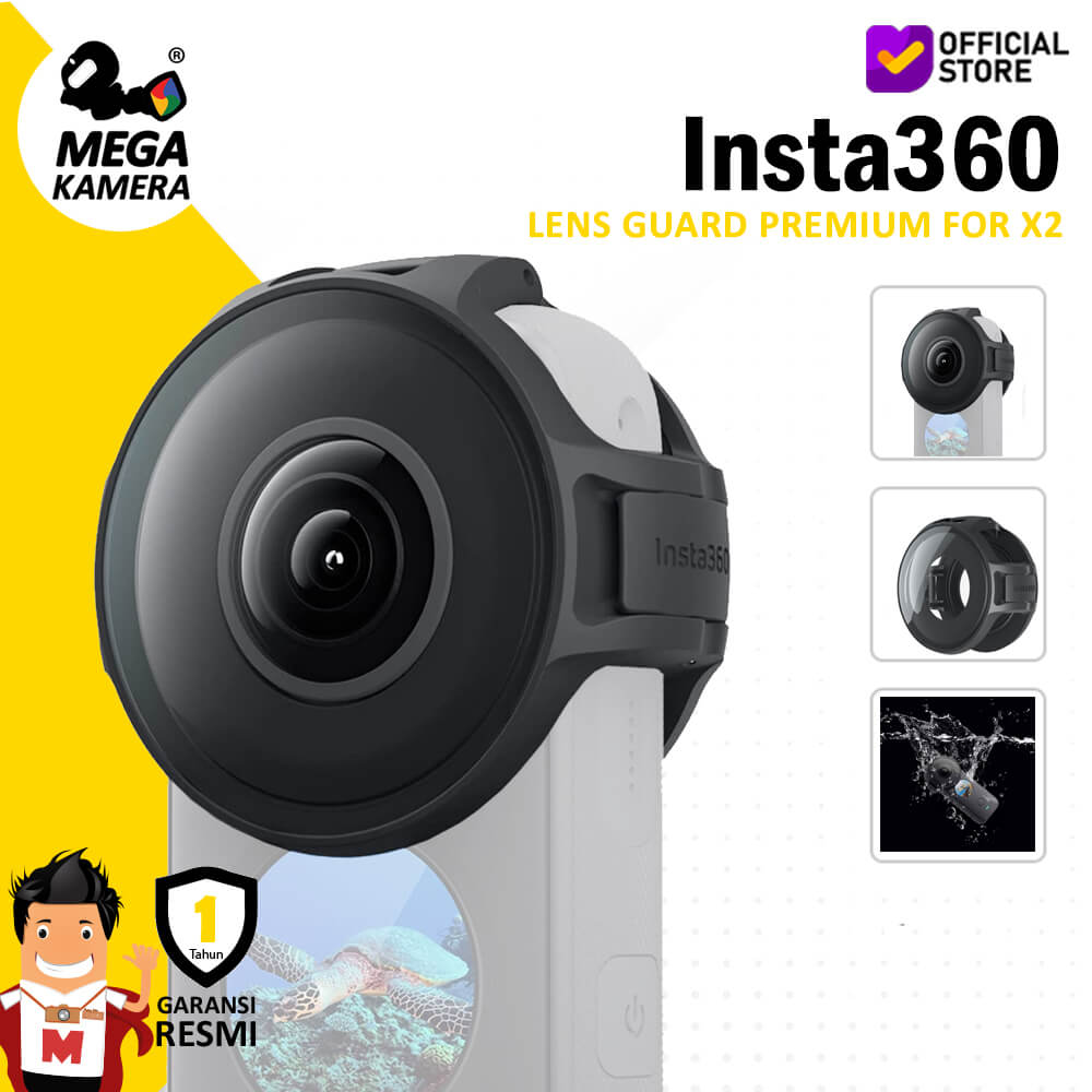 Protections D'objectif Pour Insta360 ONE X2 - Lot De 2 - Protection Des Lentilles Contre Les Chocs Et Rayures