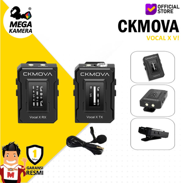 CKMOVA Vocal X ワイヤレスシステム 本体セット CKMOVA VOCAL X V1 Wireless Microphon Kamera – Megakamera.com