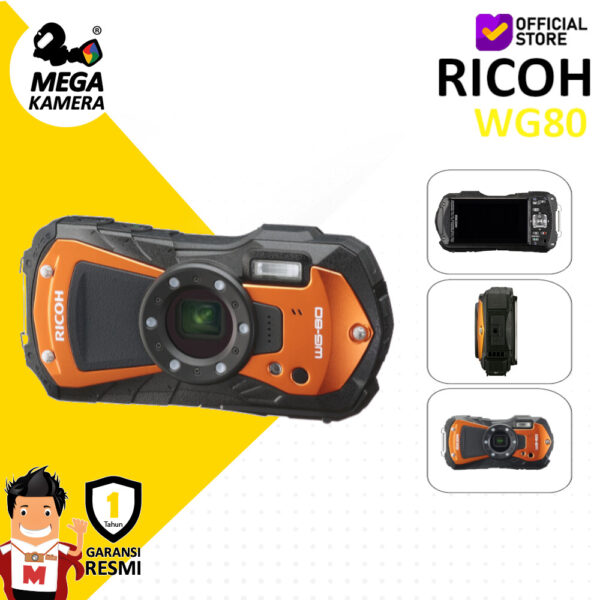 Ricoh WG-80 Digital Camera – Megakamera.com