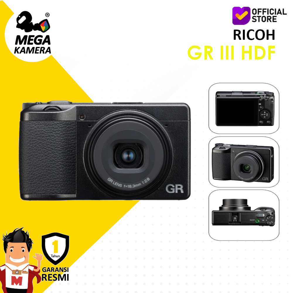 Ricoh GR III HDF Digital Camera